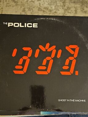 The Police Album "Ghost in the Machine" Vinyl 1981 Music Record Vintage 80s